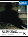 Contemporary Critical Criminology (eBook)